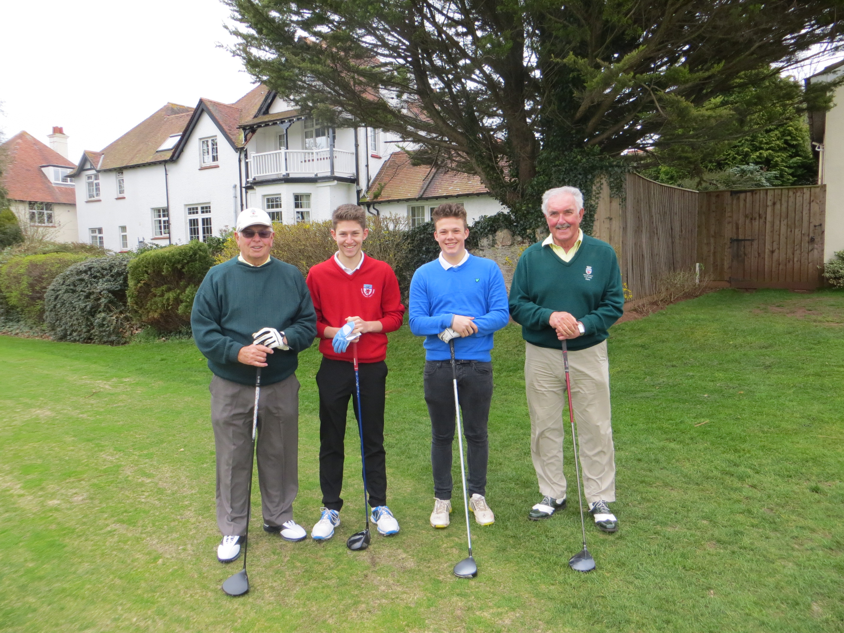 Devon Golf Captains v Devon Juniors GS Devon Golf Captains