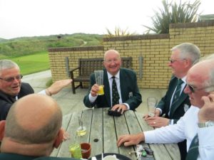 The Captain's toast